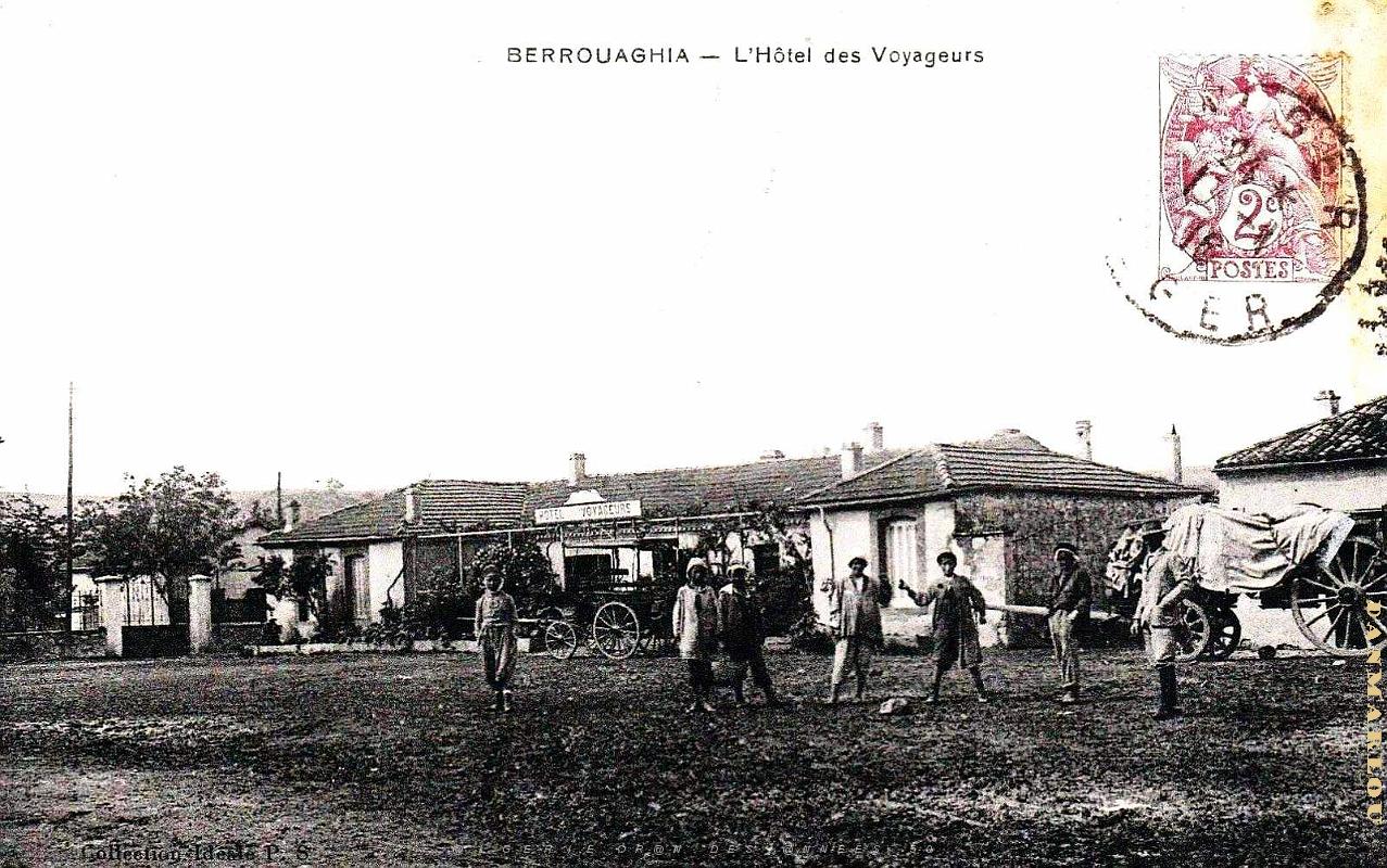 2944- Berrouaghia - Hotel des Voyageurs - 1916.jpg